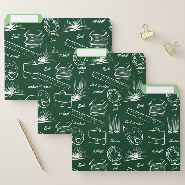 School  file folder (Set)