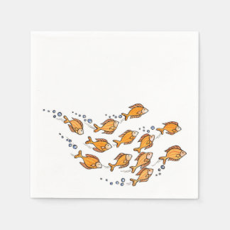 School Fish - Paper Napkins