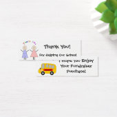 School Fundraiser Thank You Card (Desk)