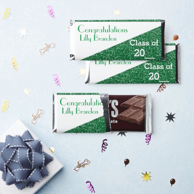 School Graduation Candy Bar Wrapper Party Favor (Front)