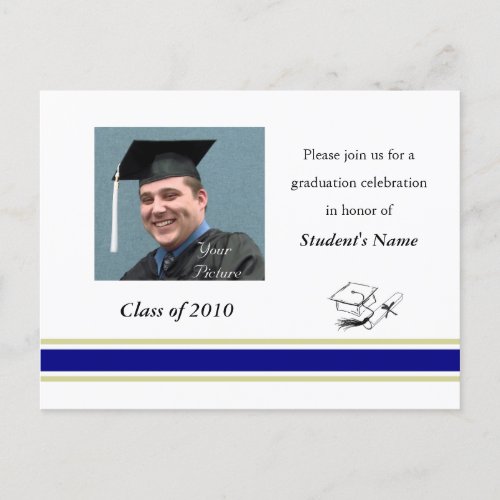 School Graduation Postcard