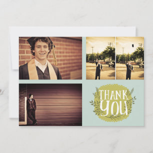 School Graduation THANK YOU Photo Card