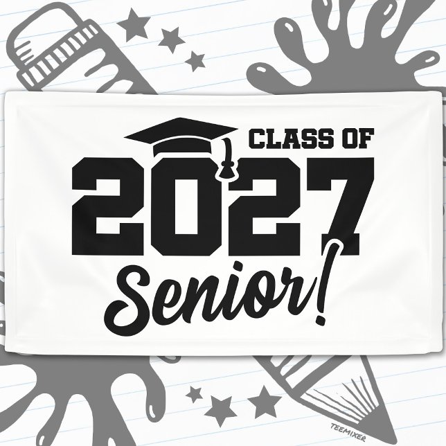 School Graduation Year Pride Senior Class of 2027 Banner (Creator Uploaded)