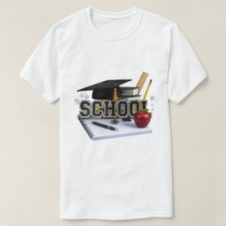School Graphic T-Shirt | Back to School Student Te