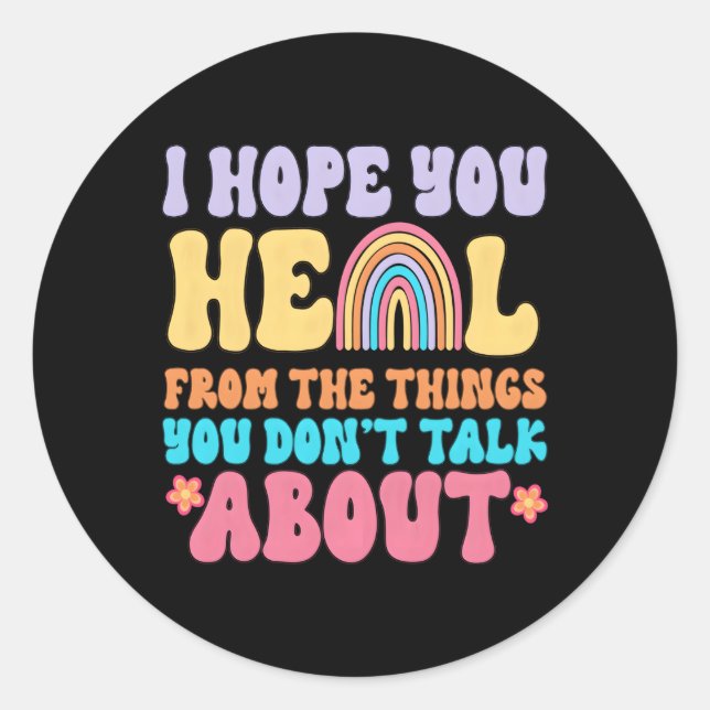 School Guidance Counselor Counseling Students Classic Round Sticker (Front)
