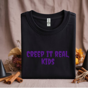  School halloween humor teacher orange typography T-Shirt