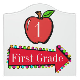 School Hallway Door Sign