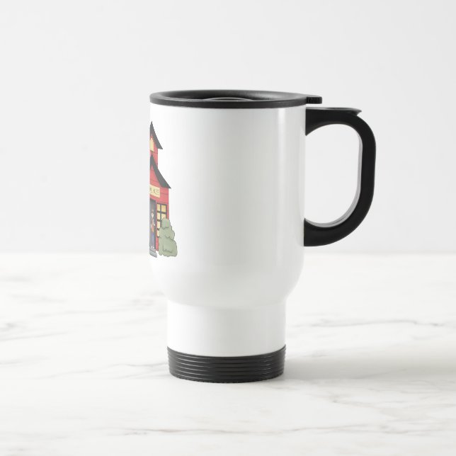 School House 1st Grade Teacher T-shirts and Gifts Travel Mug (Right)