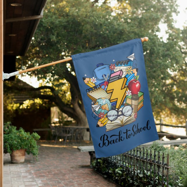 School House Flag (In SItu)