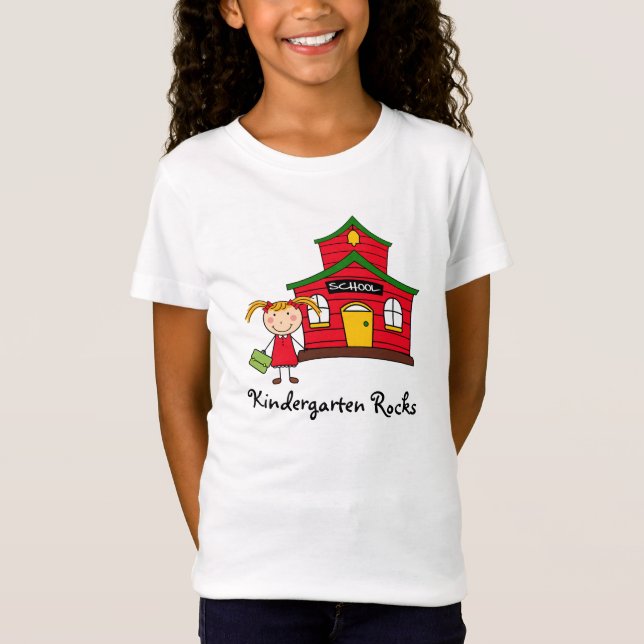 School House with Girl Shirt (Front)