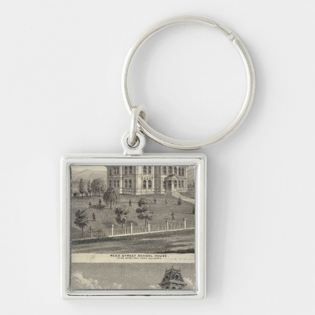 School houses, San Jose Keychain (Front)