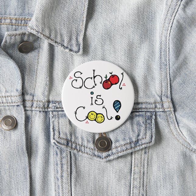 School Is Cool Button (Creator Uploaded)