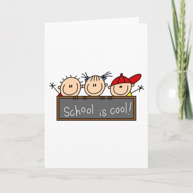 School is Cool Card (Front)