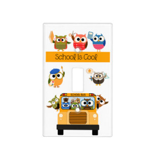 School is Cool Light Switch Cover