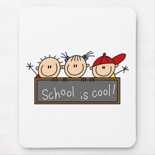School is Cool Mouse Pad (Front)