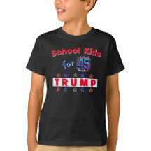 School Kids for TRUMP T-Shirt 1