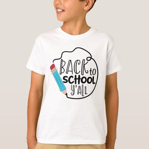 School Kids Hanes TAGLESS T_Shirt