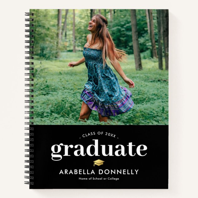 School Leavers Graduation Guest Book (Front)