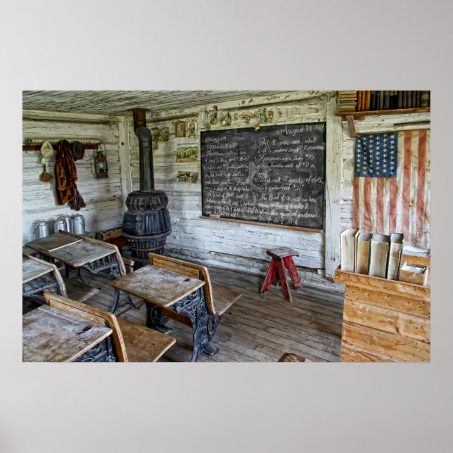 SCHOOL LESSON AUGUST 29, 1864 POSTER (Front)