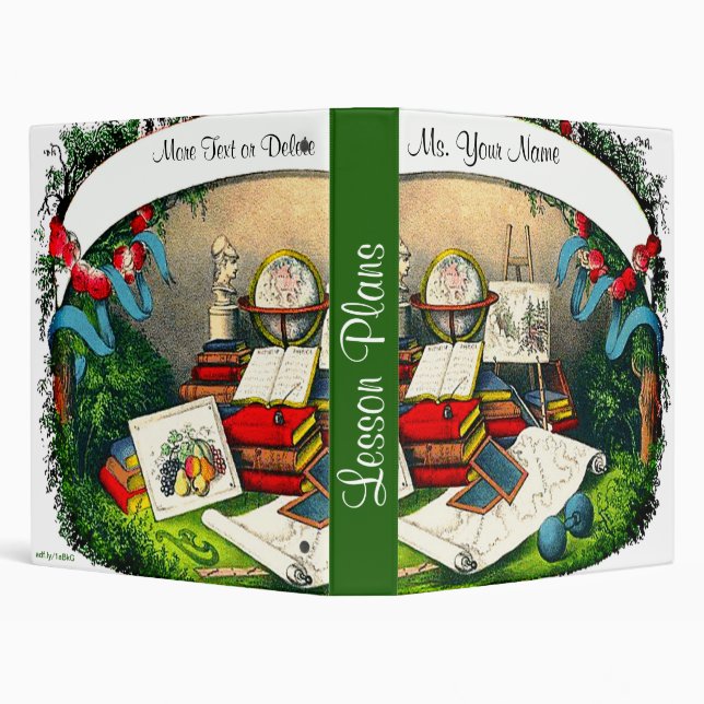 School Lesson Plans Binder (Background)