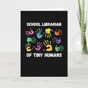 School Library Funny Gift For Librarian Card