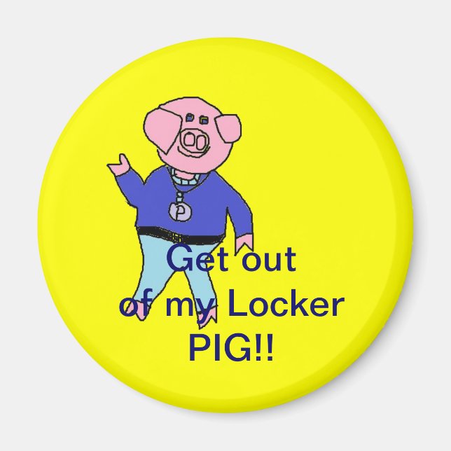 School Locker magnet (Front)