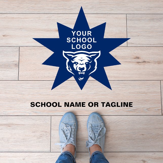 School Logo Custom Floor Decals (Creator Uploaded)