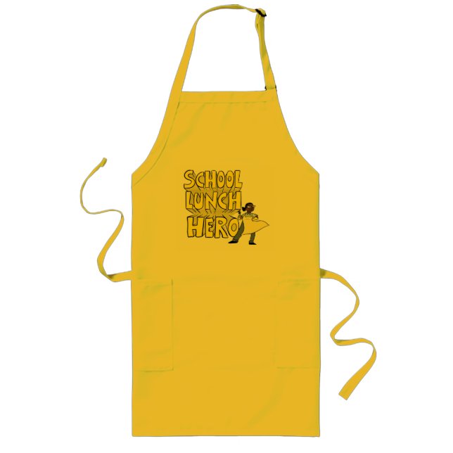 School Lunch Hero apron (Front)