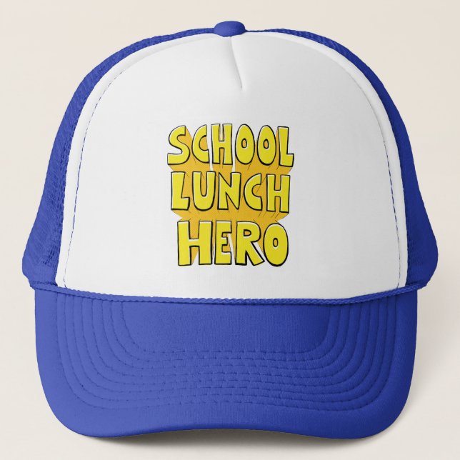 School Lunch Hero cap (Front)