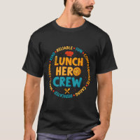 School Lunch Hero Squad Funny Cafeteria Workers Cr