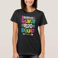 School Lunch Hero Squad Of Cafeteria Lady Worker