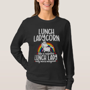School Lunch Lady Ladies Cafeteria Crew Worker Un T-Shirt