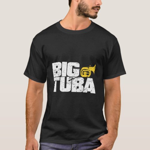 School Marching Band Funny Tuba T_Shirt