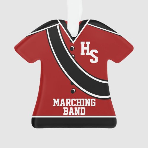 School Marching Band Ornament