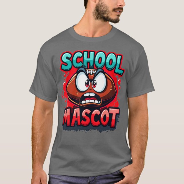 School Mascot Americain T-Shirt (Front)