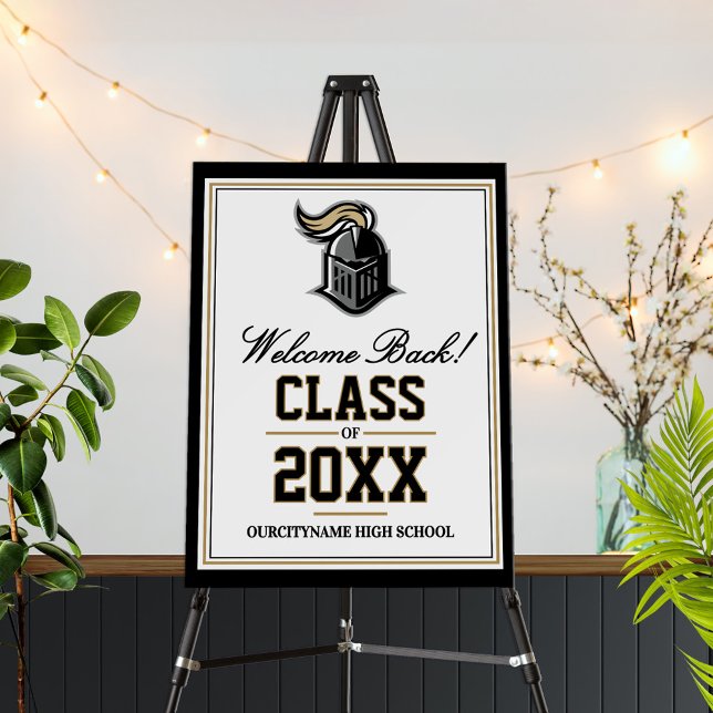 School Mascot Class Reunion Welcome Foam Board (Creator Uploaded)