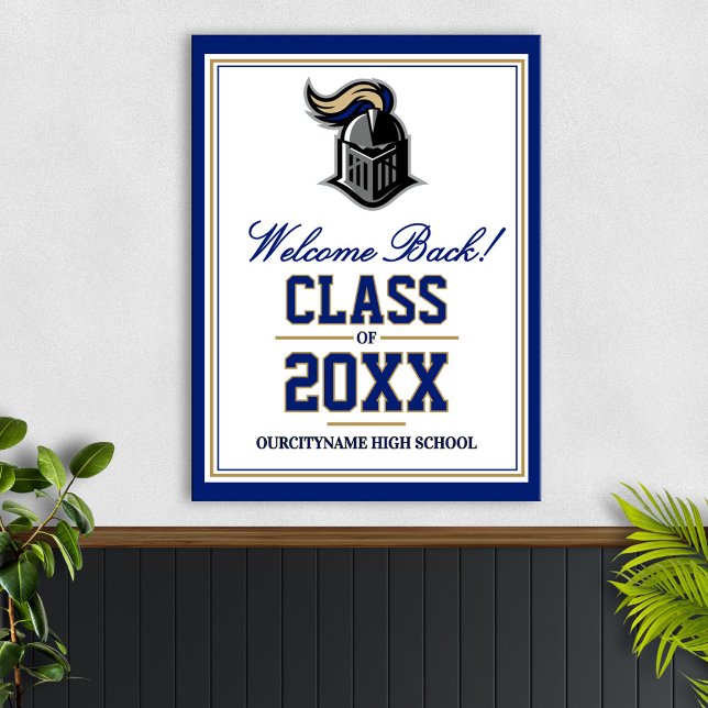 School Mascot Class Reunion Welcome Poster (Creator Uploaded)