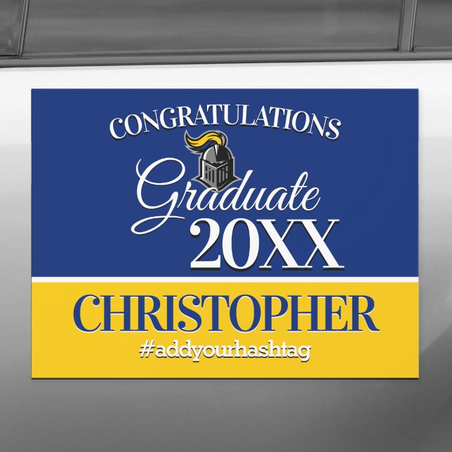 School Mascot Graduation Party Car Magnet (Creator Uploaded)