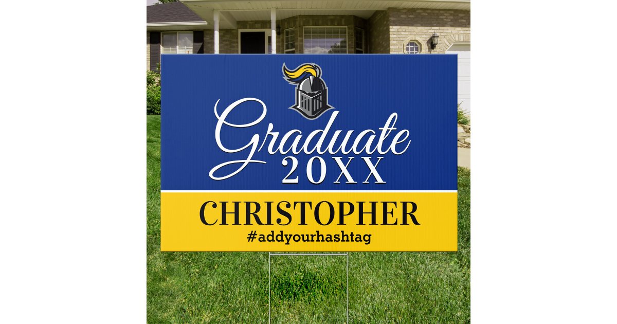 School Mascot Graduation Sign | Zazzle