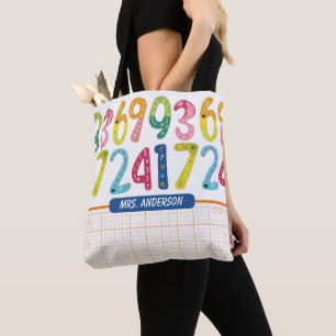 School Math Teacher Gift Tote Bag