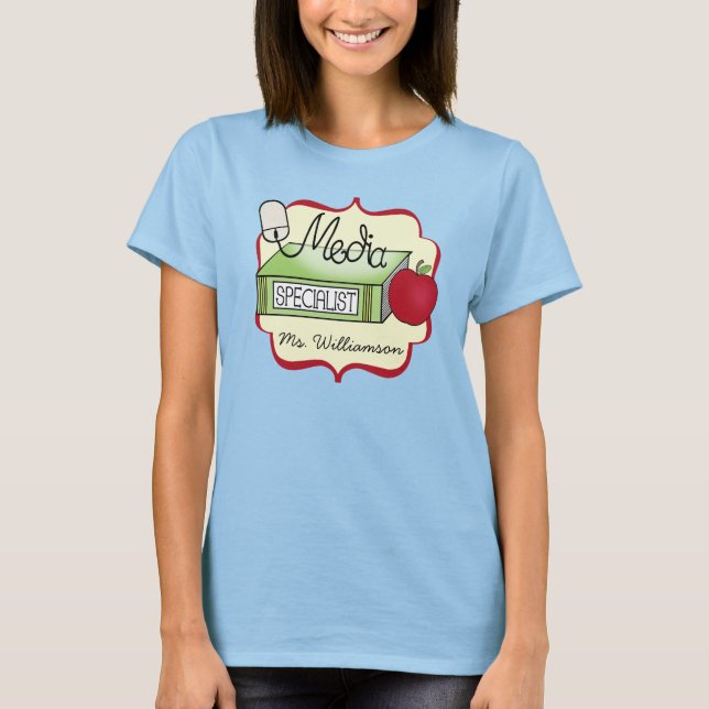 School Media Specialist T-Shirt (Front)