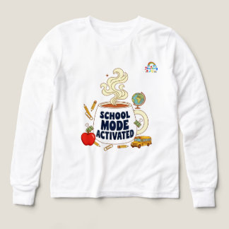 School Mode Activated Back to School student Tri-Blend Shirts