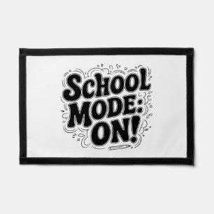 School Mode: ON! ,Vintage-Inspired Design Pennant