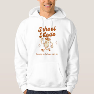 School Mode: Running on Caffeine & Wi-Fi – Hoodie