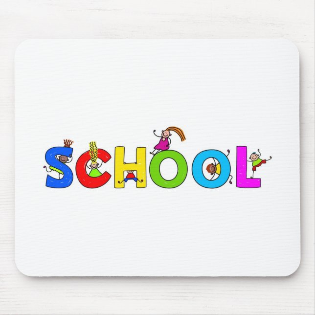 School Mouse Pad (Front)