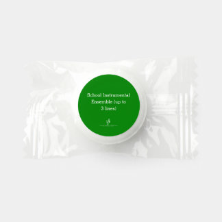 School Music Ensemble Green Customizable Life Saver® Mints