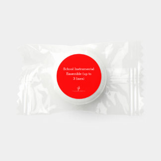 School Music Ensemble Red Customizable Life Saver® Mints