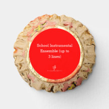 School Music Ensemble Red Customizable