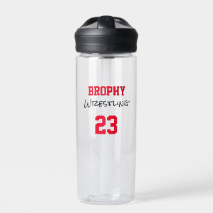 School NAME SPORT YEAR Team Spirit Colors Water Bottle