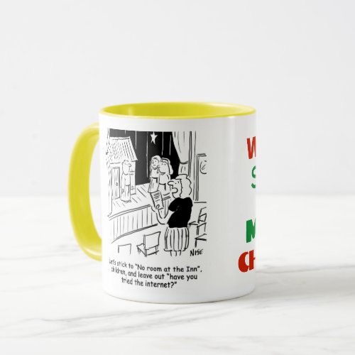 School Nativity Play Rehearsal Mug